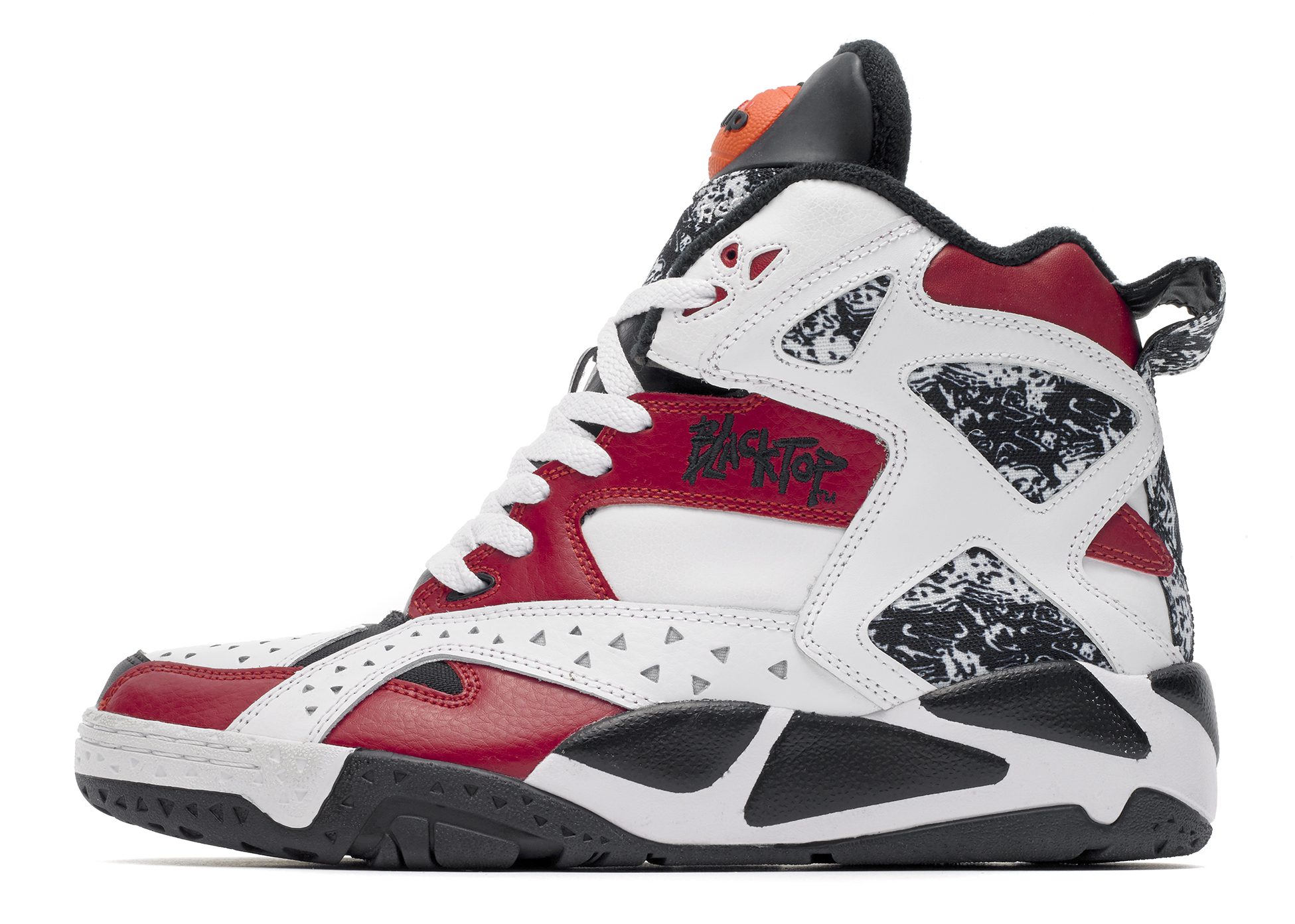 red and white reebok pumps