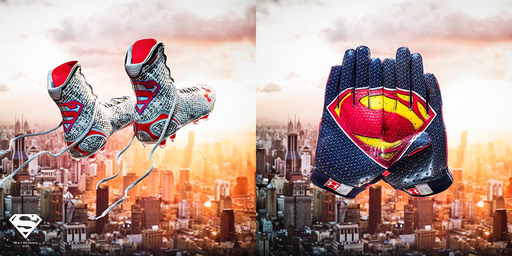 under armour superman cleats youth 