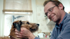 Simon Pegg and Robin Williams