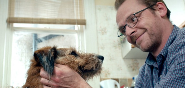 Simon Pegg and Robin Williams