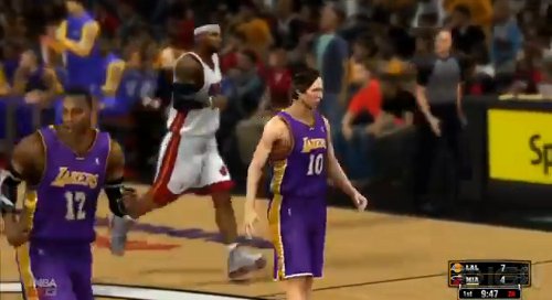 Dwight Howard and Steve Nash, NBA 2K13 style