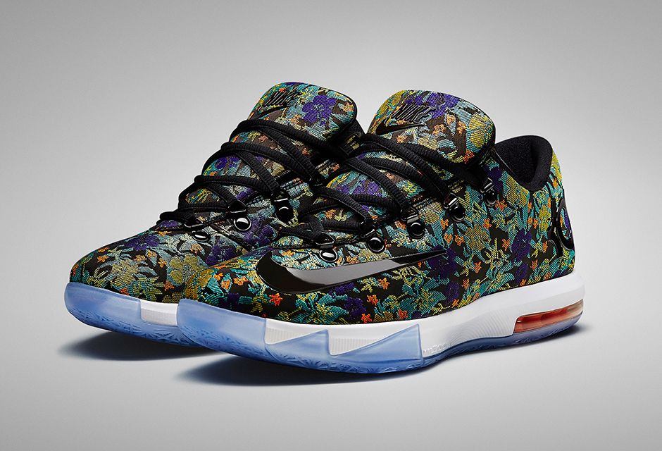 floral kd shoes