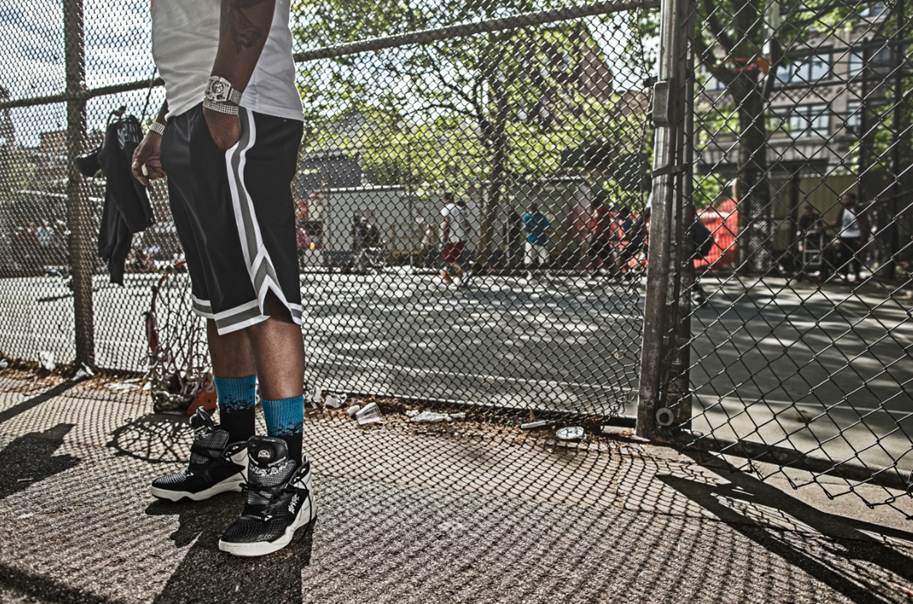 Rapper debuts Reebok Blacktop Retaliate - Hardwood and Hollywood