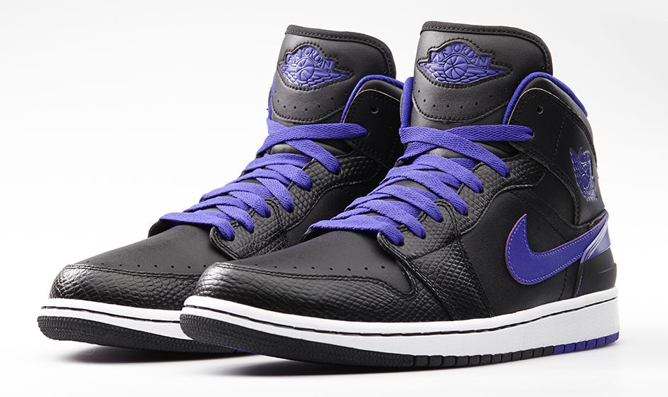 jordan 1 black violet