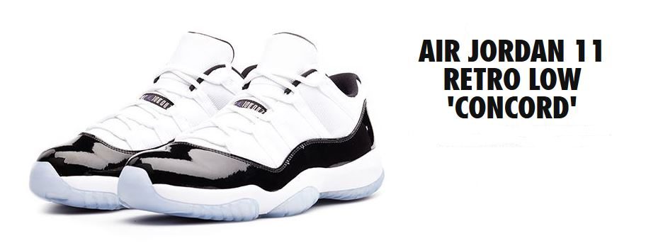 The G.O.A.T.: Air Jordan 11 Retro Low 'Concord' - Hardwood and