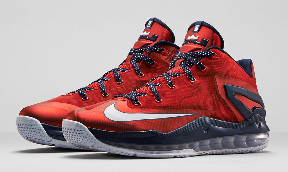 lebron james 4th of july shoes