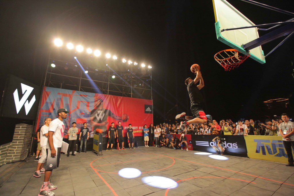 adidas John Wall Take on Summer Tour in Beijing, 1