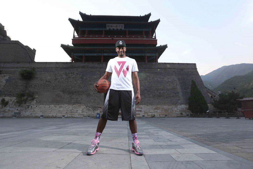 adidas John Wall Take on Summer Tour in Beijing, 2