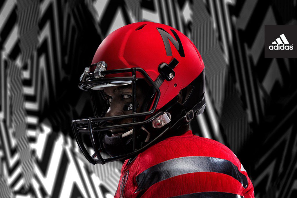 adidas Nebraska Red Rising_Helmet