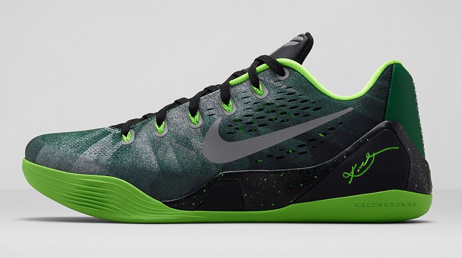 black and green kobes