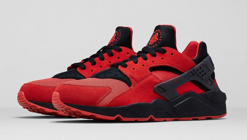 nike air huarache rouge