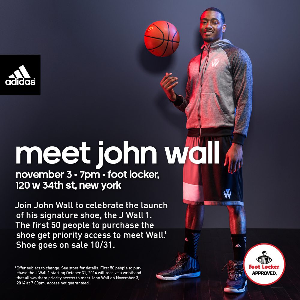 Wizards guard John Wall, adidas unveil J Wall 2 signature sneaker