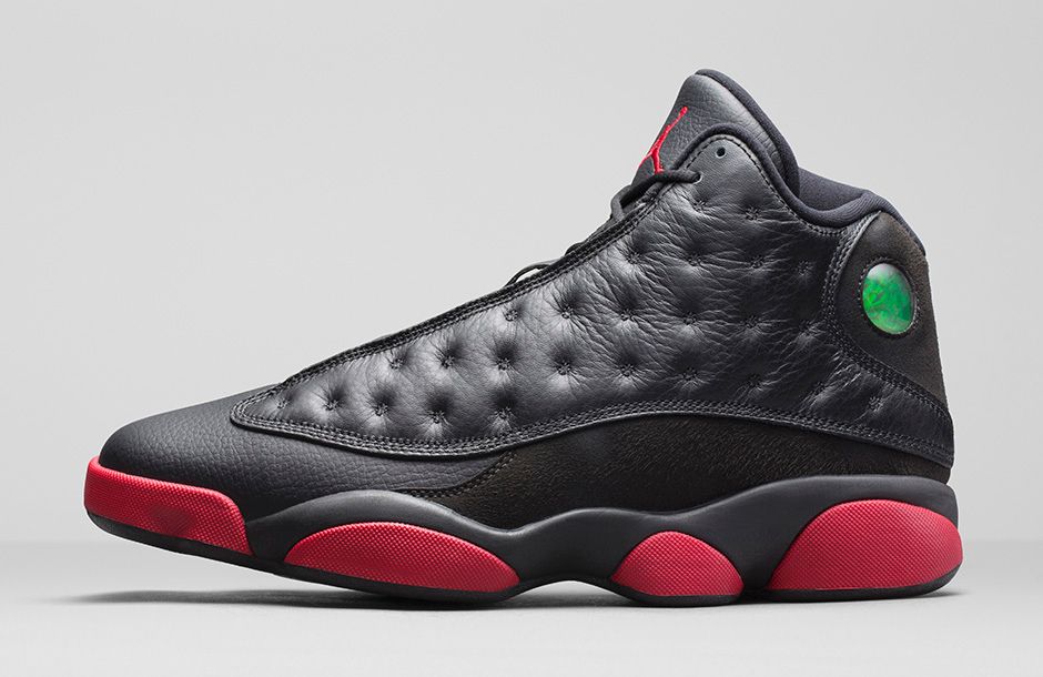 red and black retro 13