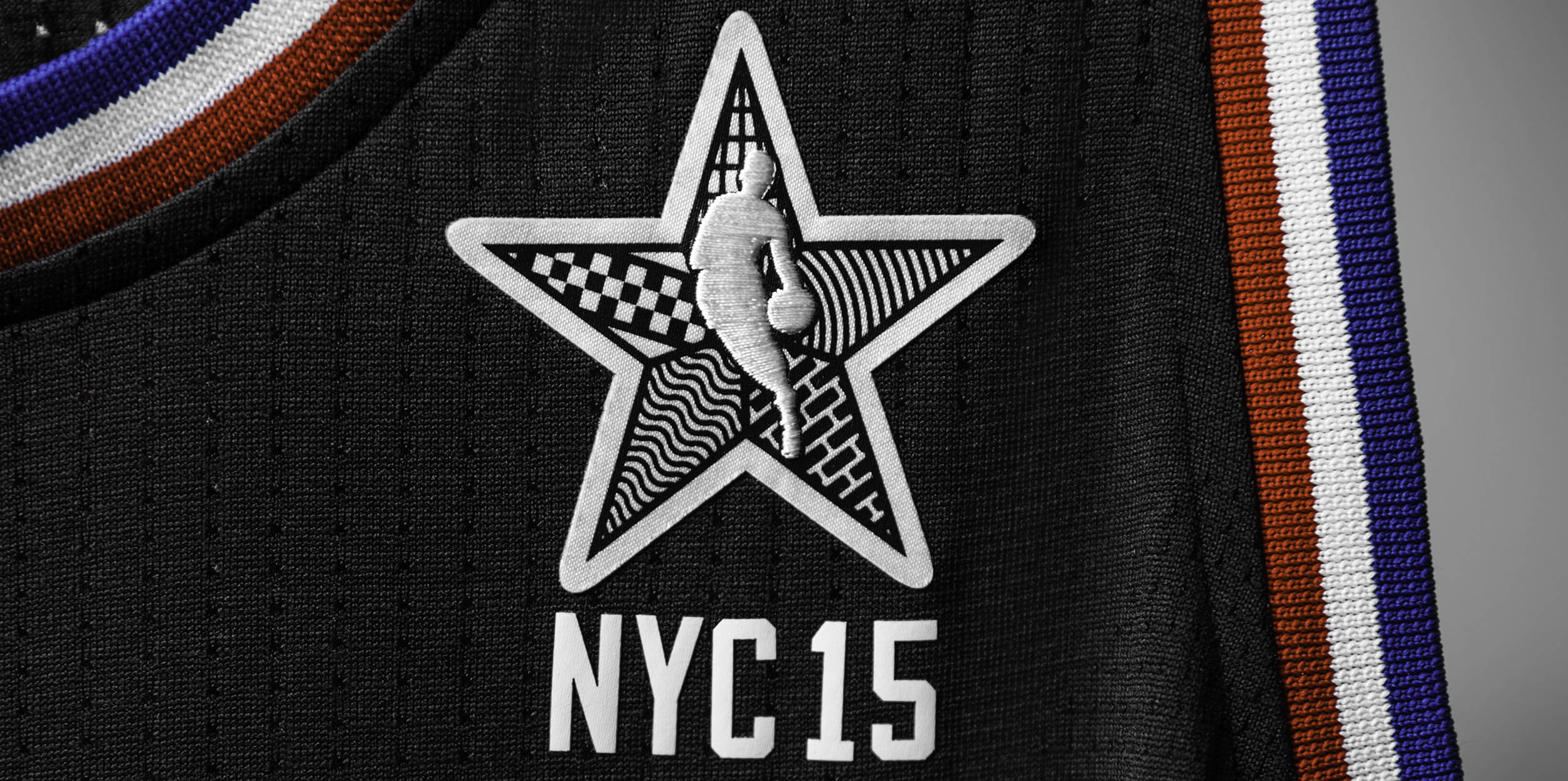 adidas NBA All-Star 2015 West Jersey, Front Patch, H