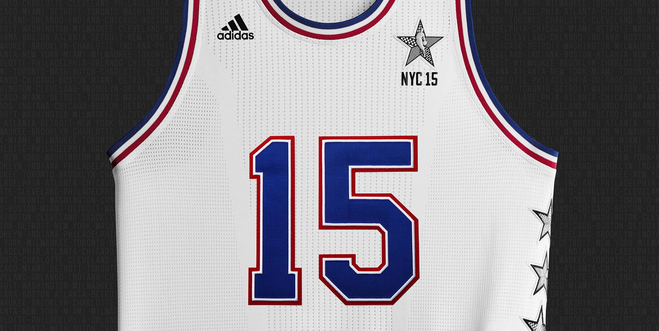 adidas NBA All-Star East Jersey, H