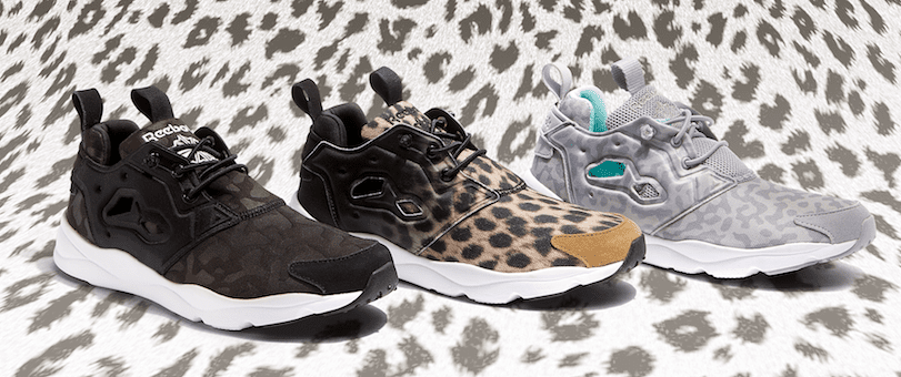 reebok furylite leopard