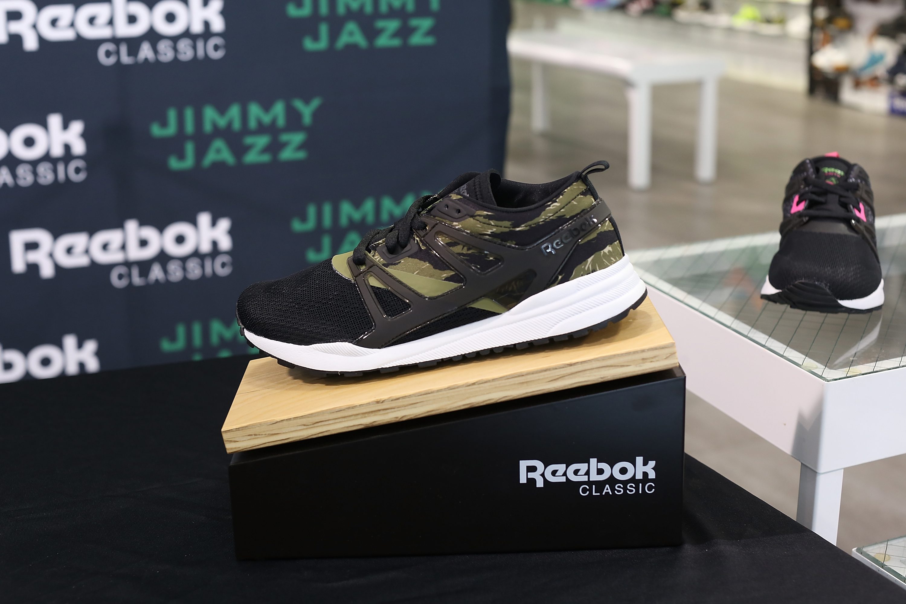 NEW YORK, NY - AUGUST 30:  A general view of the Ventilator ST at Jimmy Jazz in Harlem on August 30, 2015 in New York City.  (Photo by Bennett Raglin/Getty Images for Reebok)