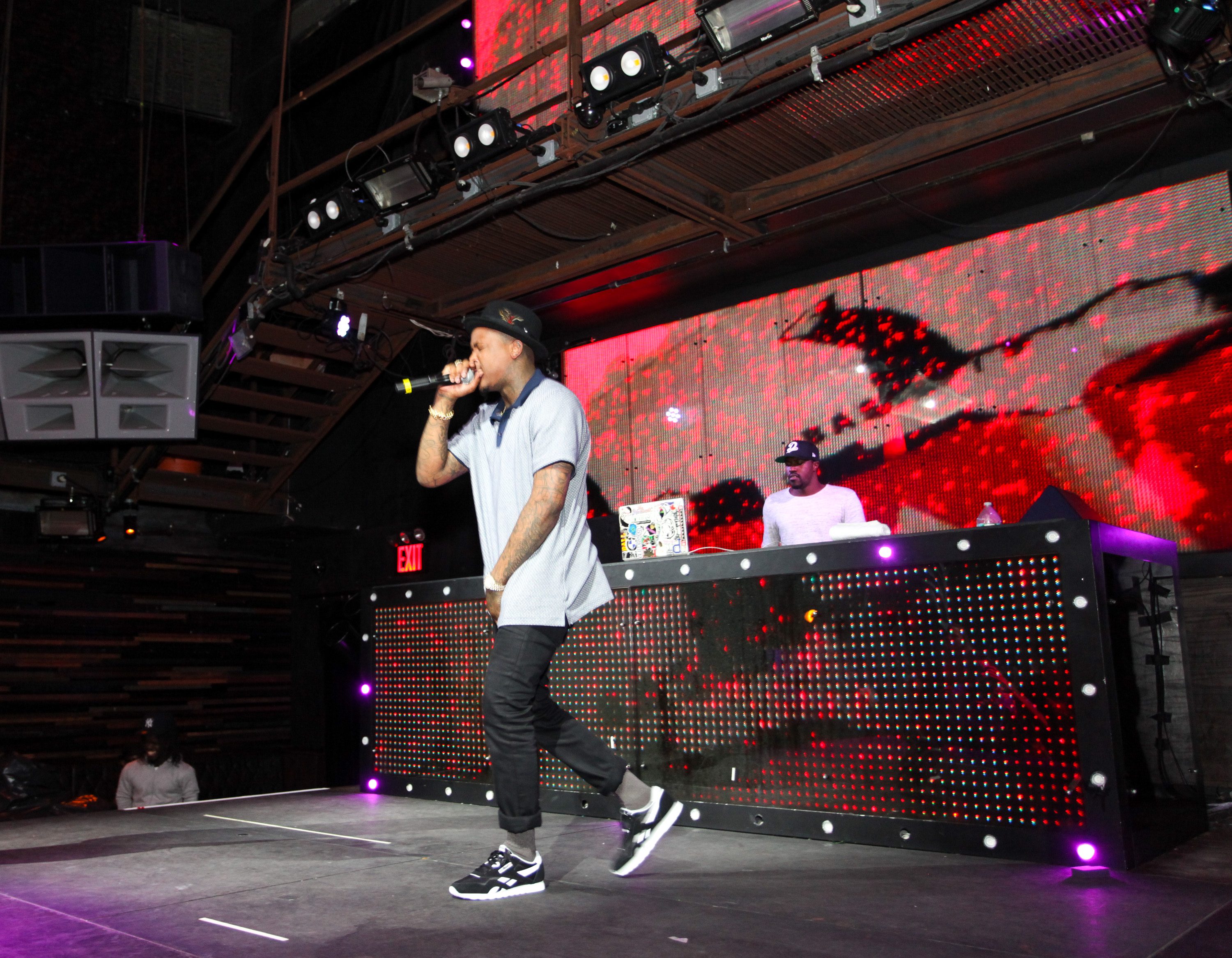 NEW YORK, NY - SEPTEMBER 16: YG performs during Reebok #girlswithgrit showcase at Marquee on September 16, 2015 in New York City. (Photo by Donald Bowers/Getty Images for Reebok)