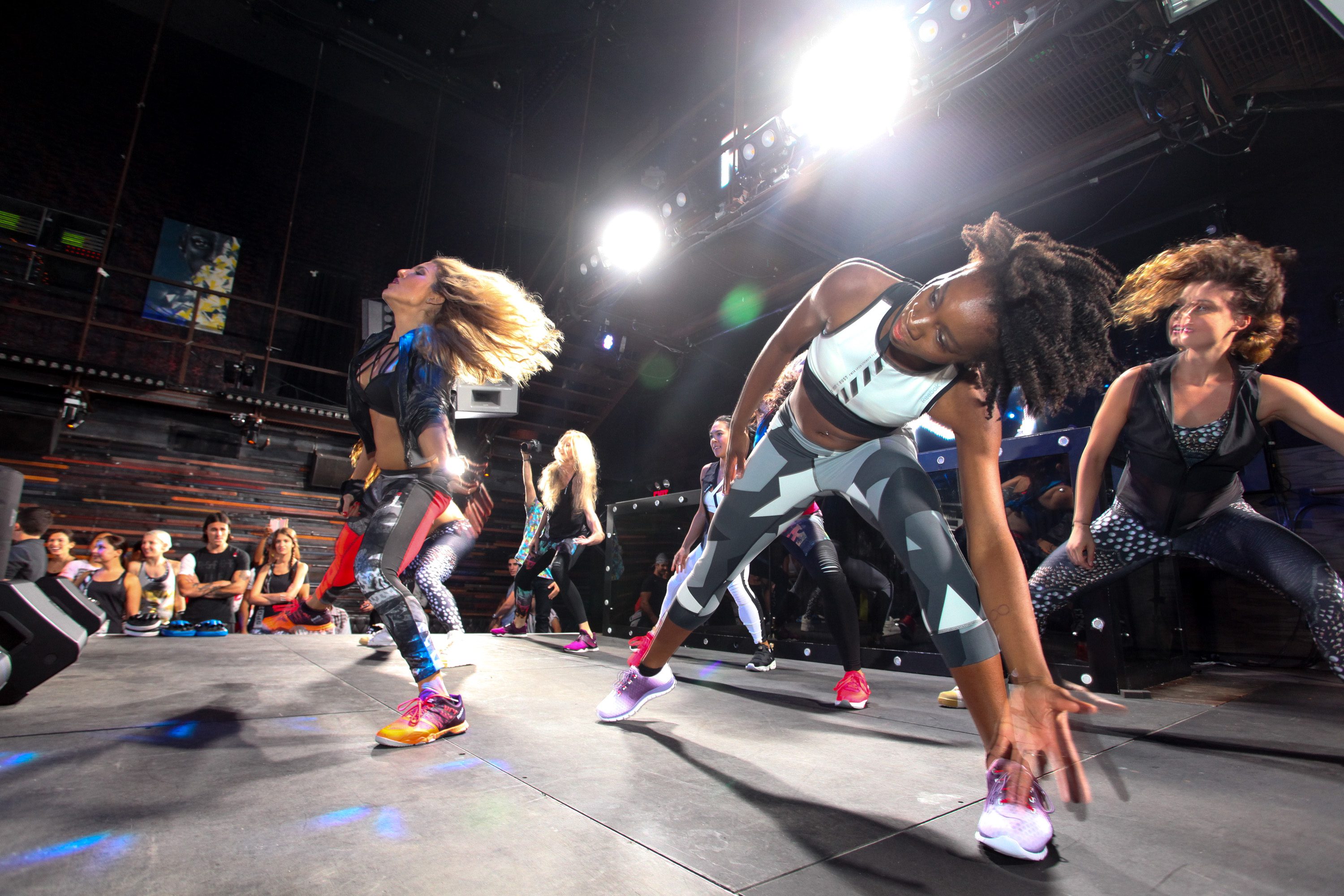 NEW YORK, NY - SEPTEMBER 16: AKT in Motion Class at Marquee on September 16, 2015 in New York City. (Photo by Donald Bowers/Getty Images for Reebok)