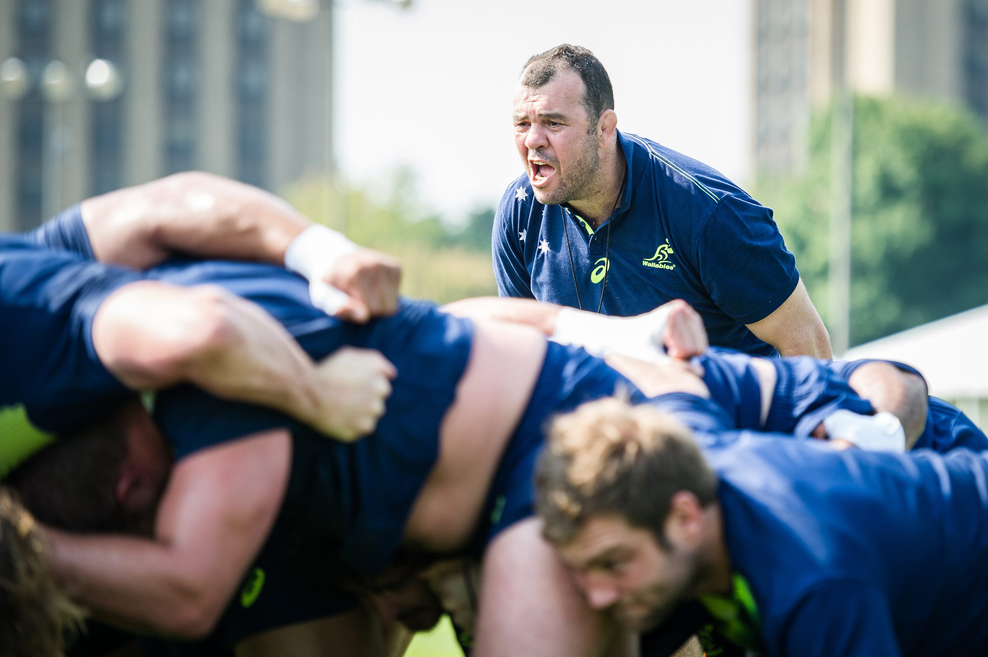 Australian Rugby Union Coach Michael Cheika on the 2015 World Cup and #