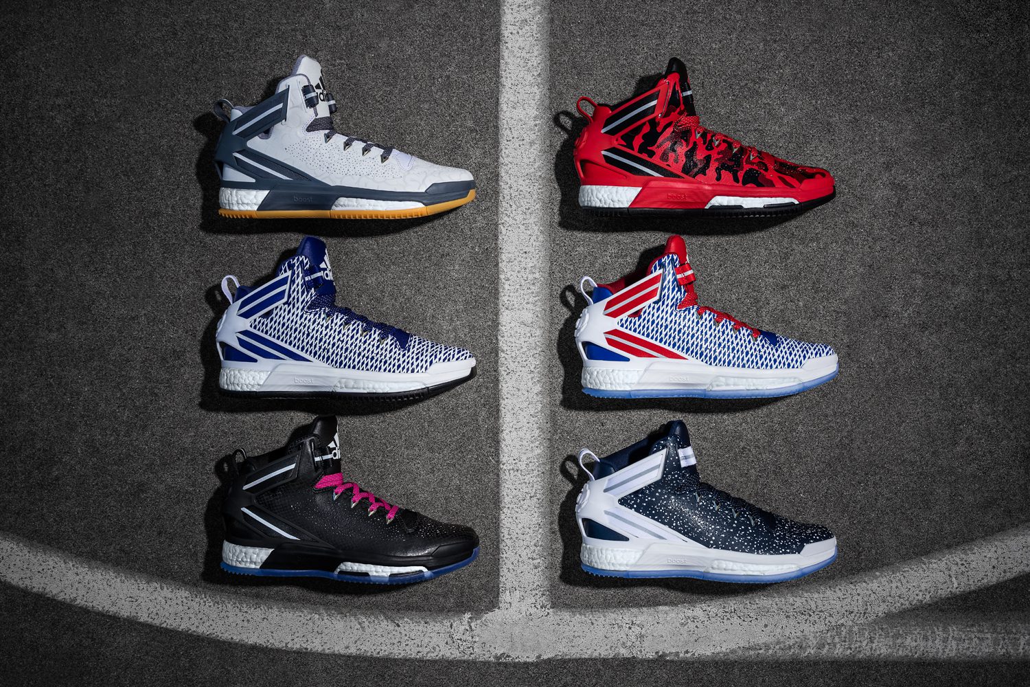 adidas d rose 6 colorways