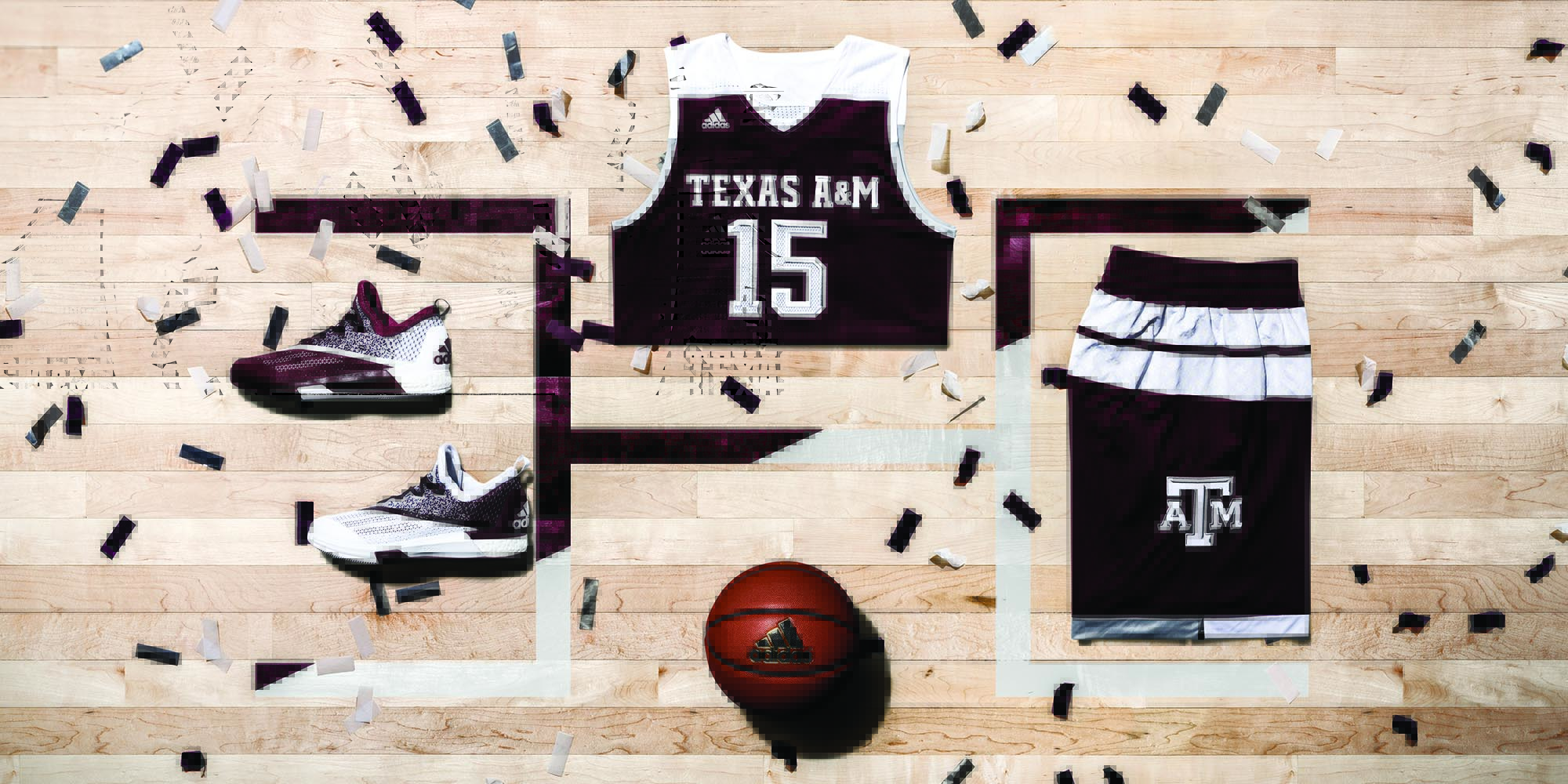 2016 Made in March Texas A&M Away Horizontal