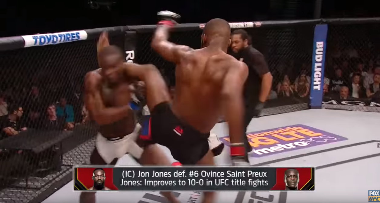 Screen capture courtesy of the UFC/YouTube.