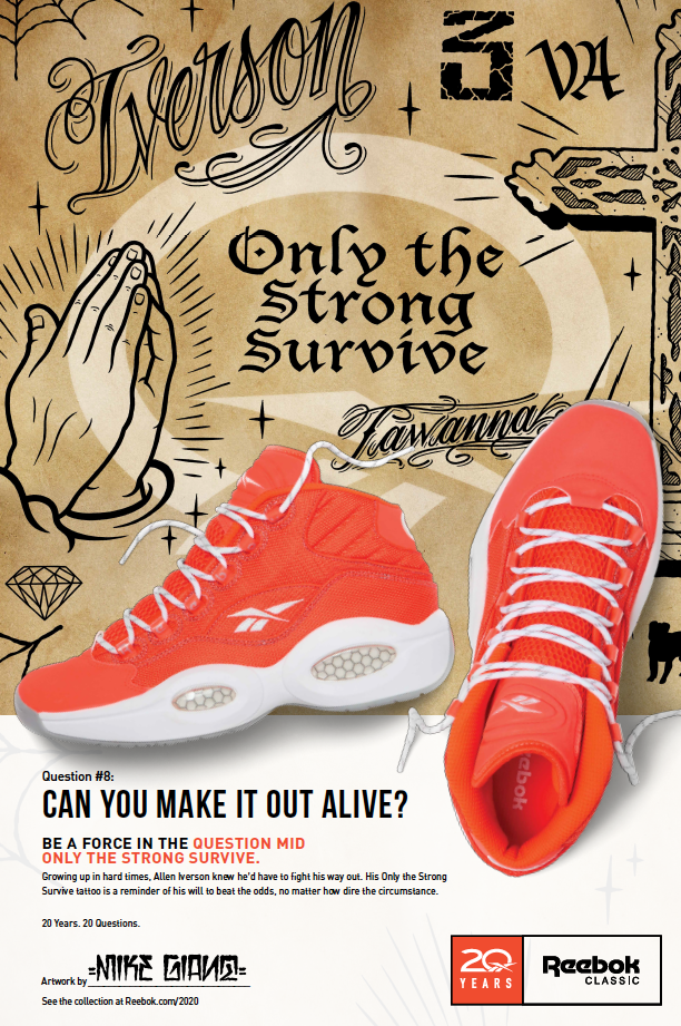 Reebok Drops Question Mid