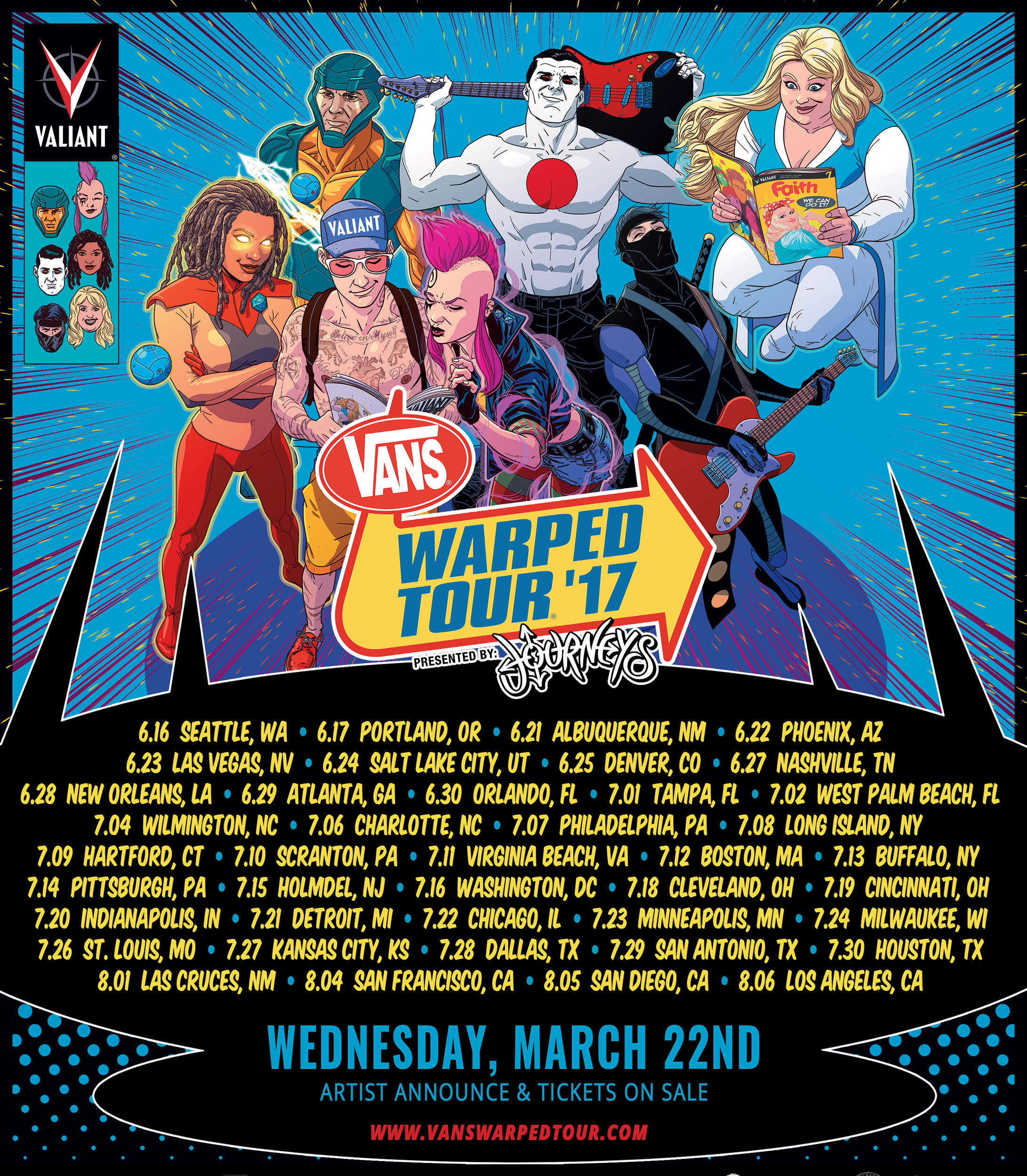 vans warped tour presented by journeys