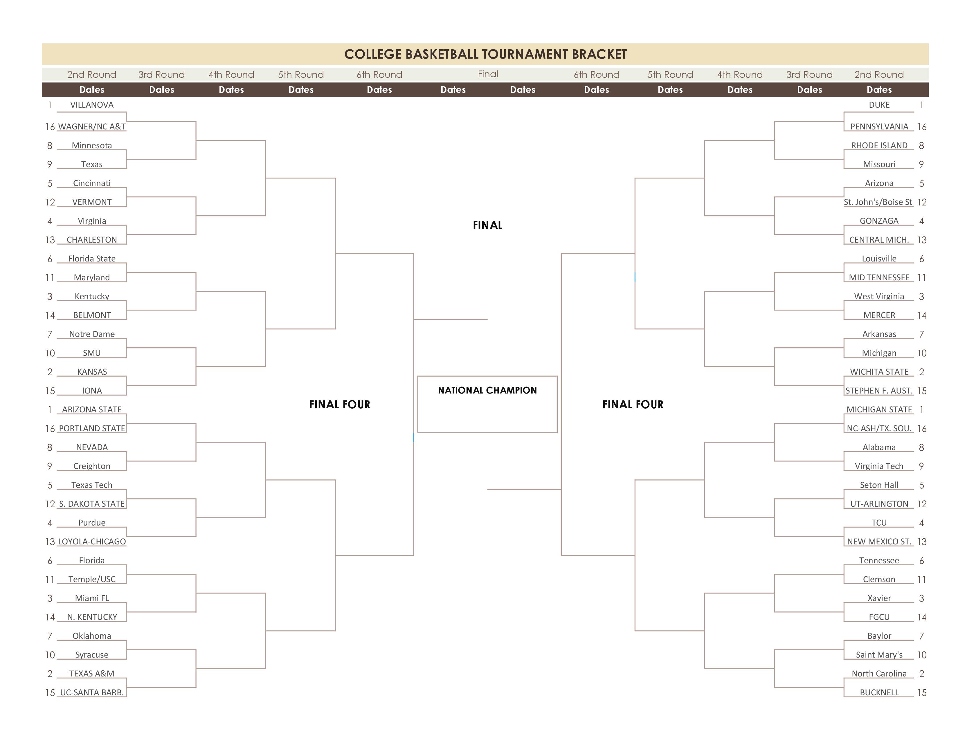 March Madness 2018-1