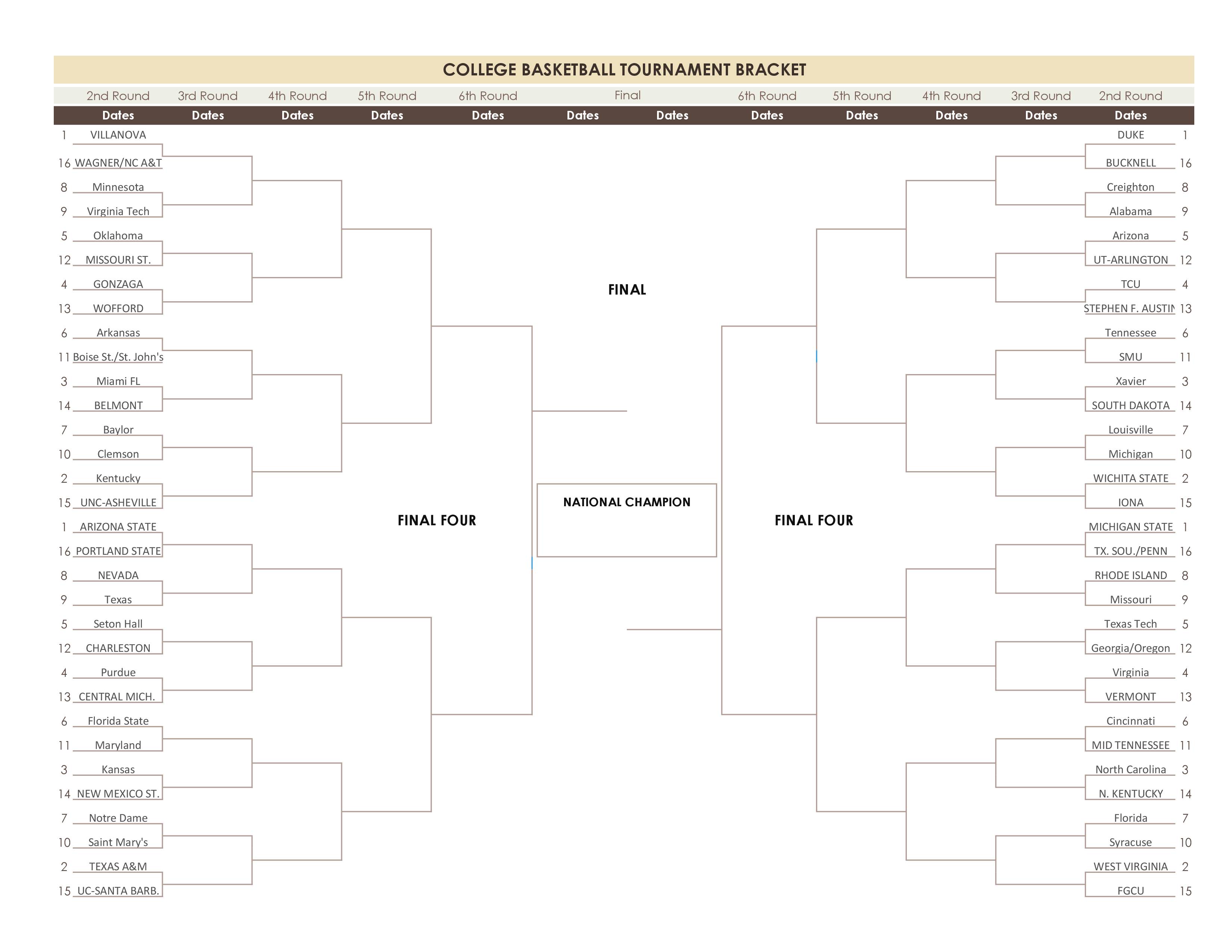 March Madness 2018-122317