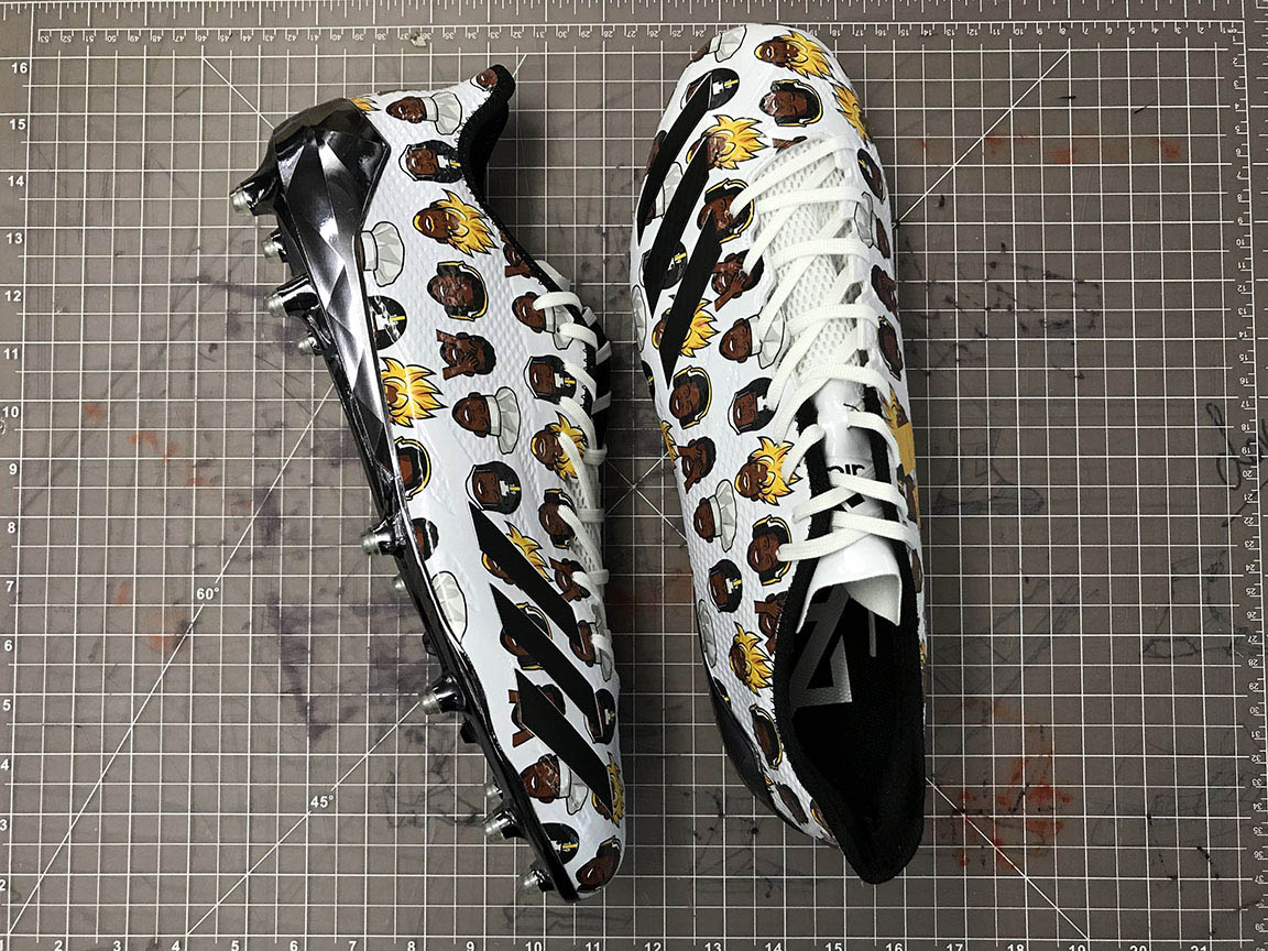 adimoji cleats goat