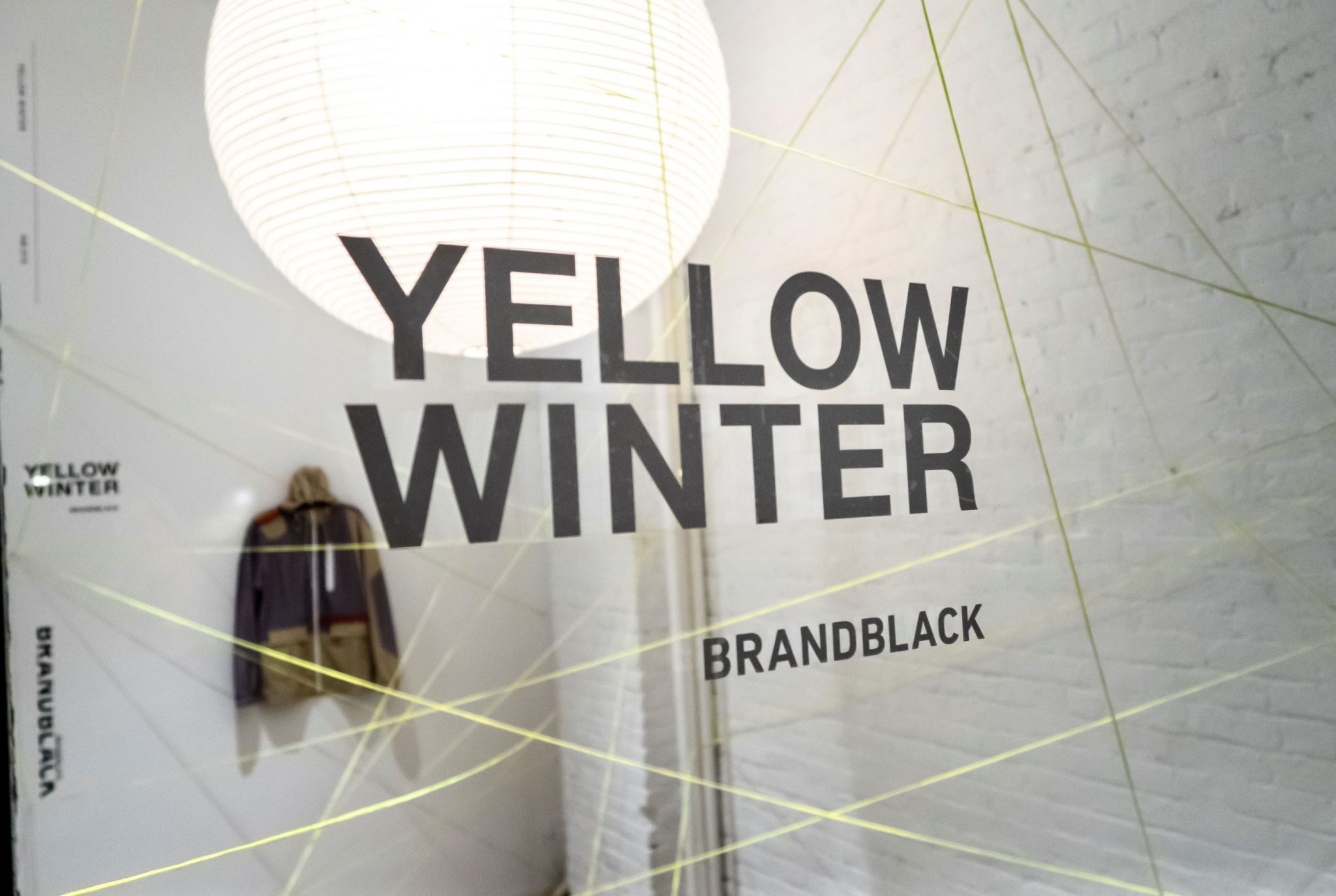 brandblack yellow winter AW19