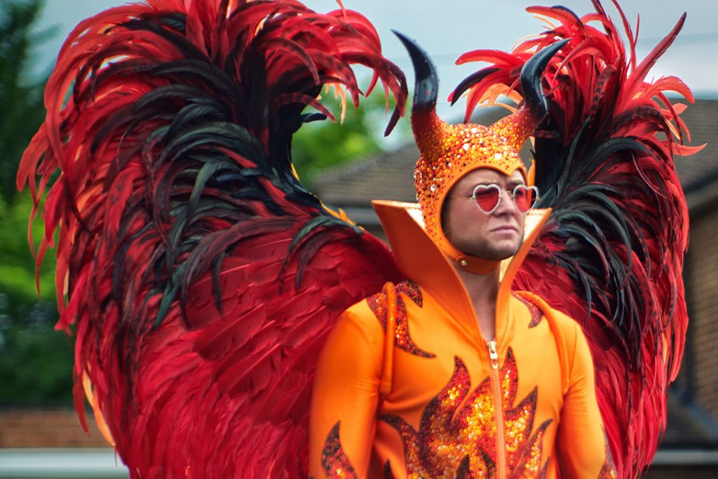 Taron Egerton in Rocketman