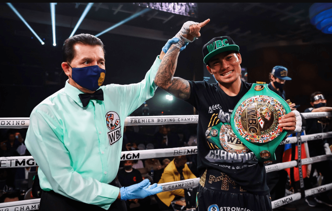 Mark Magsayo Upsets Gary Russell Jr. to Win World Title