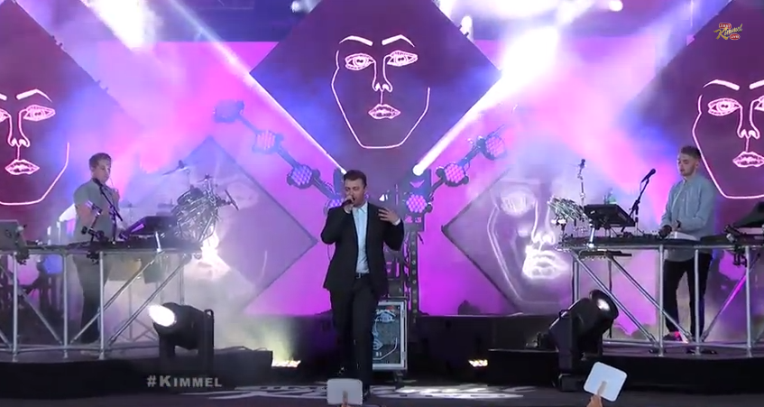 Disclosure and Sam Smith Perform 'Latch' on Jimmy Kimmel Live