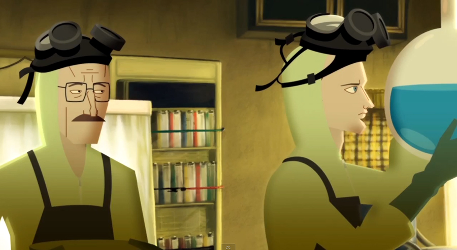 Breaking Bad + Frozen = Do You Want to Build a Meth Lab?