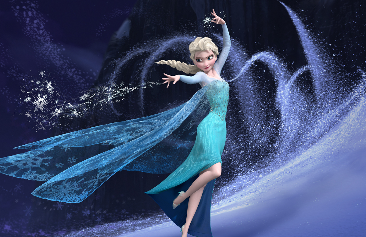 'Frozen' Christmas Light Display